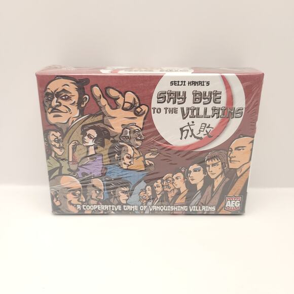 AEG Say Bye to the Villains Sealed New Card Game - Picture 1 of 6